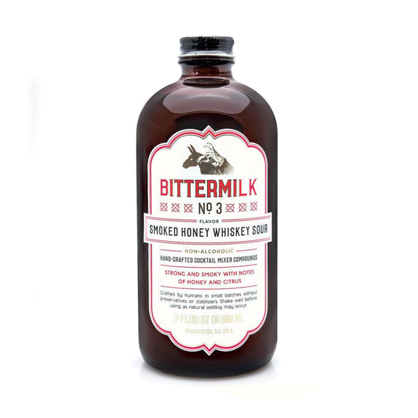 Bittermilk Cocktail Mix / No. 3 Smoked Honey Whiskey Sour