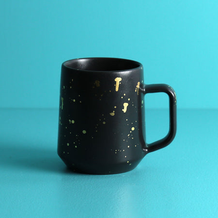 Stardust Mug / Black & Gold