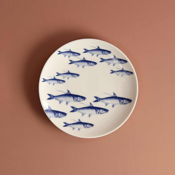 Caskata Bread Plate / Fish / Set of 4