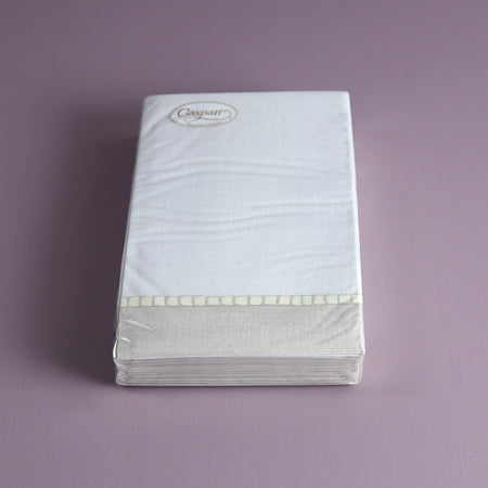 Caspari Paper Napkins / Linen Natural