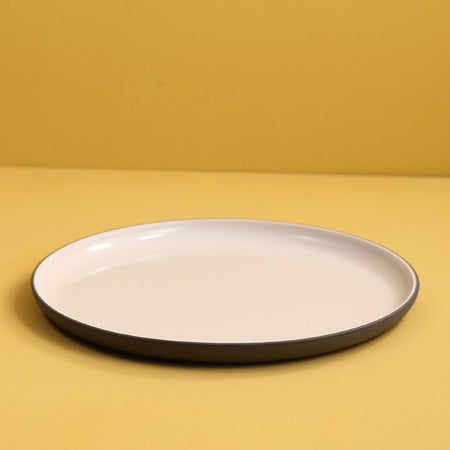 Archive Dinner Plate / Dark Grey