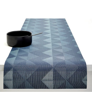 Chilewich Vinyl Table Runner / Quilted Ink