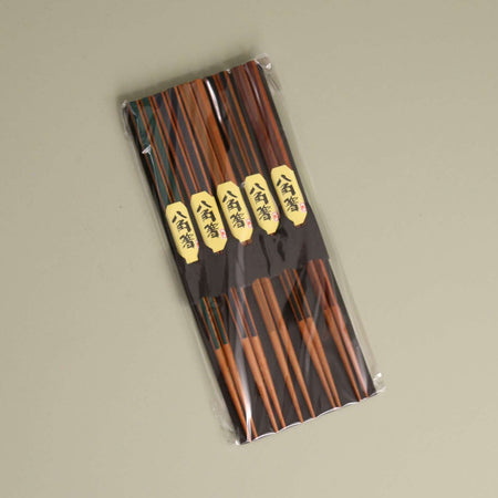 Color Stripes Chopsticks / Set of 5 Pair Assorted