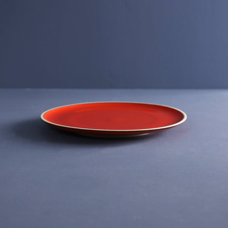Coral Red Salad Plates