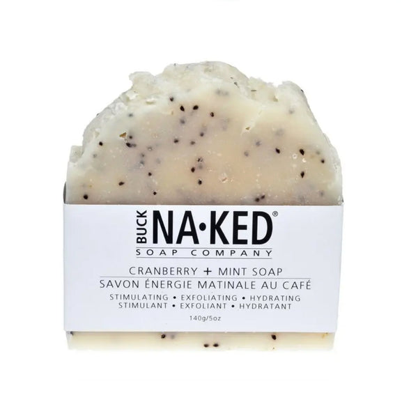 Buck Naked Soap Bar / Cranberry & Mint