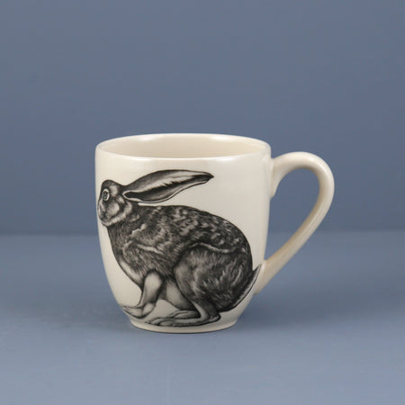 Laura Zindel Handmade Mug / Crouching Hare