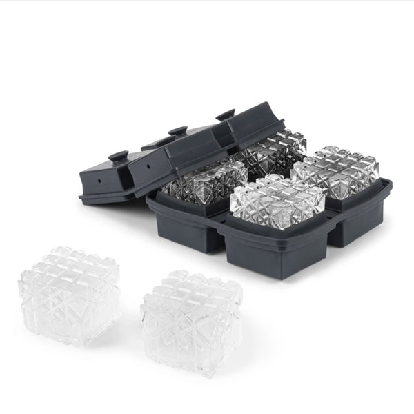 Cocktail Ice Tray Charcoal / Crystal