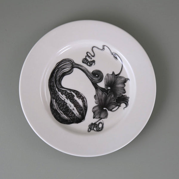 Laura Zindel Dinner Plate / Cushaw Gourd