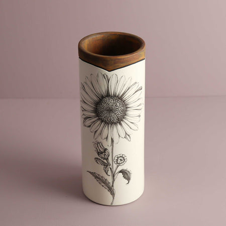 Laura Zindel Canister Vase / Small / Daisy