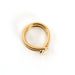 Double Knot Ring / Gold Plate