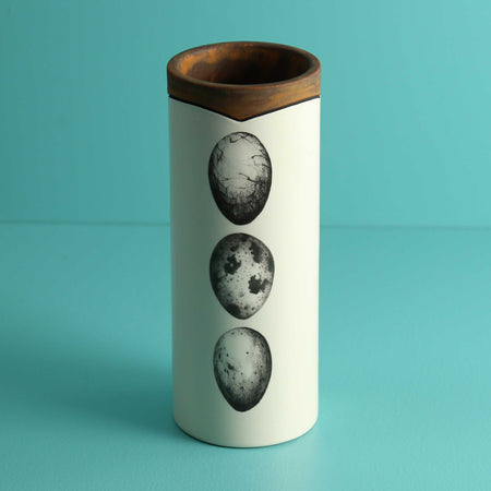 Laura Zindel Canister Vase / Small / Eggs
