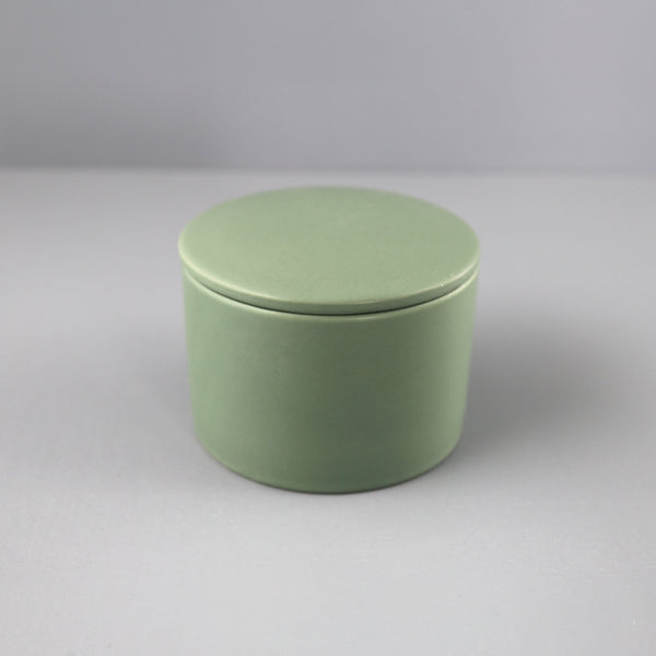 Ceramic Butter Crock / Elm Green