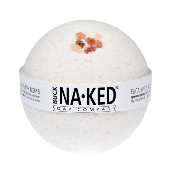 Bath Bombs by Buck Naked Soap Co. / Eucalyptus & Himalayan Salt