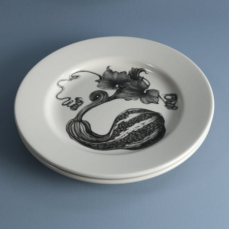 Laura Zindel Dinner Plate / Cushaw Gourd