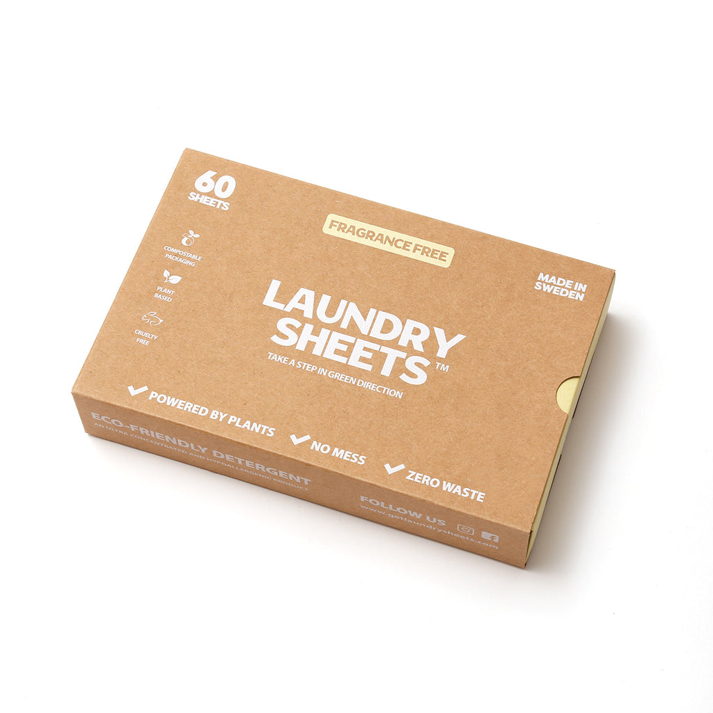 Laundry Sheets Detergent / Fragrance Free