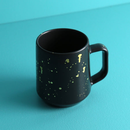Stardust Mug / Black & Gold
