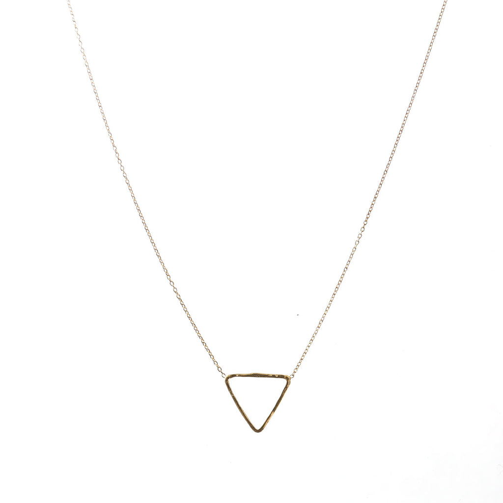 Single Triangle Necklace