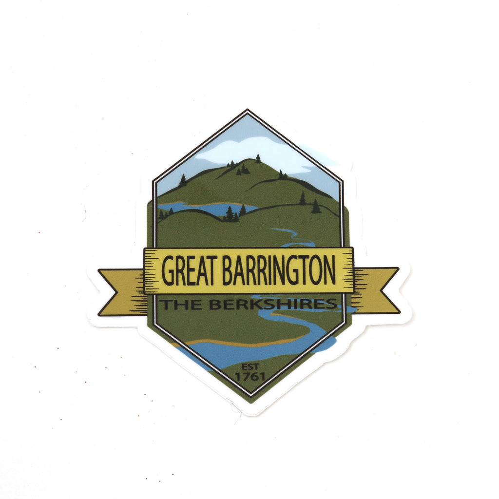 Berkshires Sticker / Great Barrington Badge
