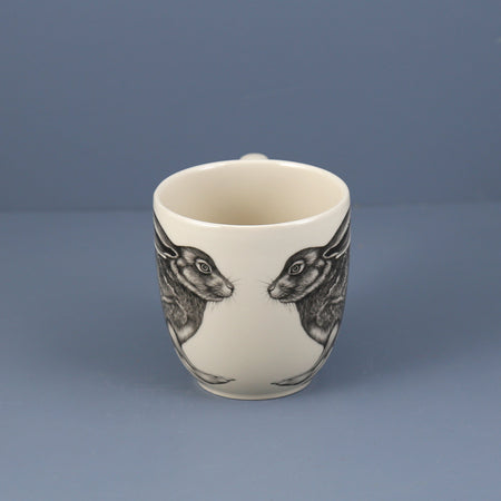 Laura Zindel Handmade Mug / Crouching Hare