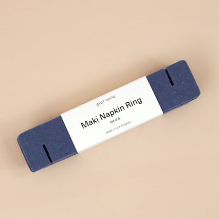 Maki Felt Napkin Ring Set / Horizon