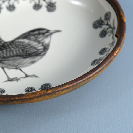 Laura Zindel Small Serving Dish / Carolina Wren