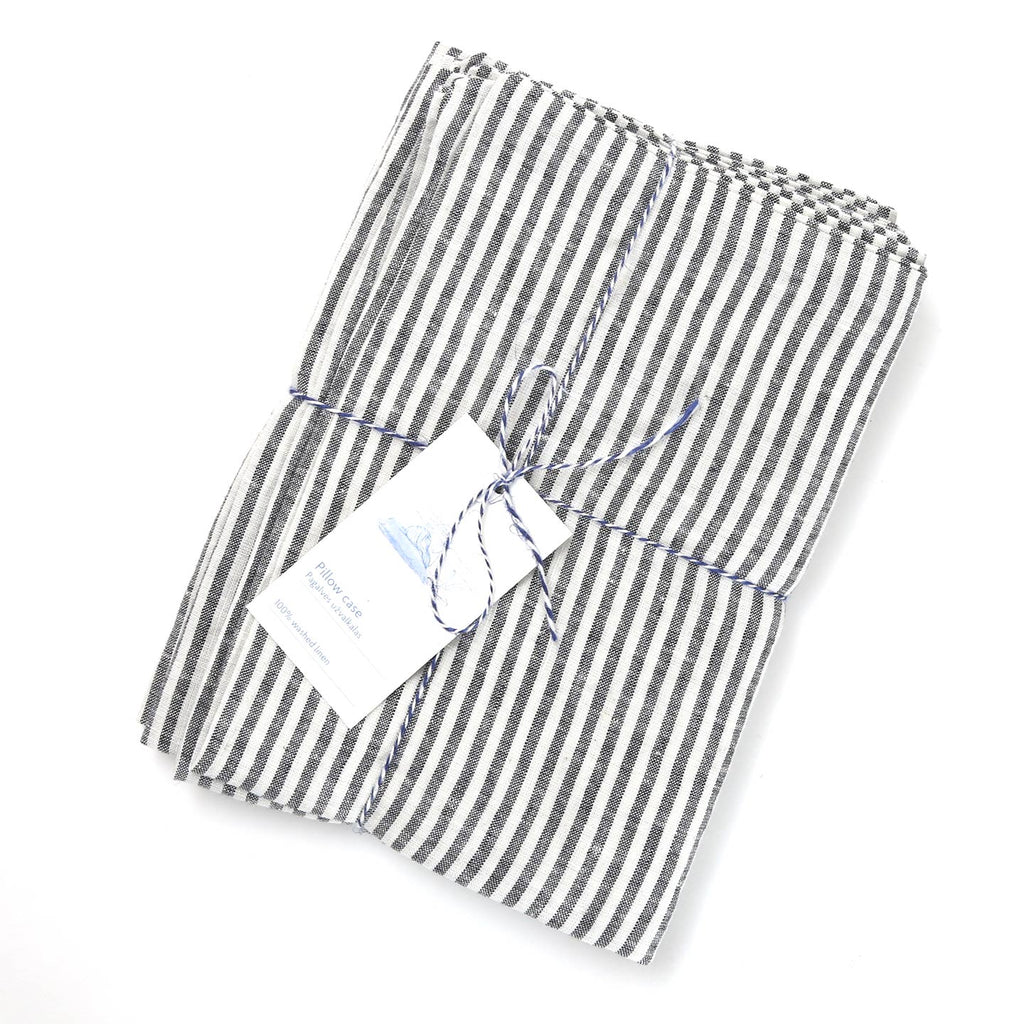 Linen Tales Linen Flat Bed Sheets / Stripes