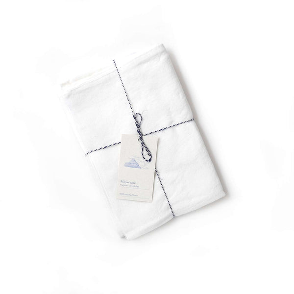 Linen Tales Pillowcases (Pair) / White