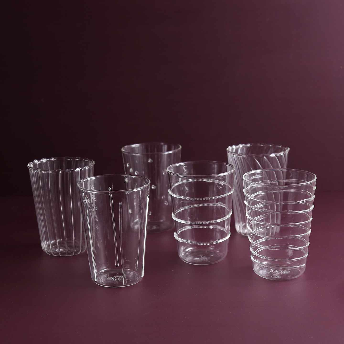 texxture Livenza™ Drinking Glass, Set Of 6 - lily & onyx