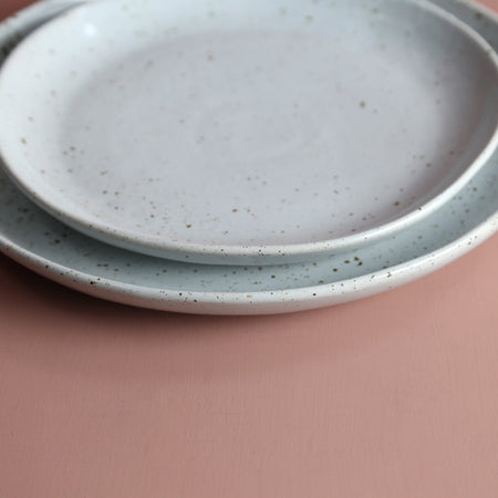 Marcus White Salt Dinner Plate