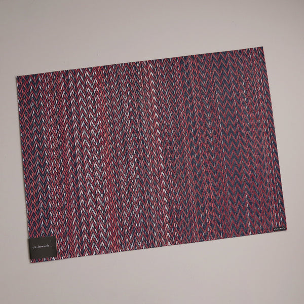 Chilewich Vinyl Placemats / Quill Mulberry Rectangle