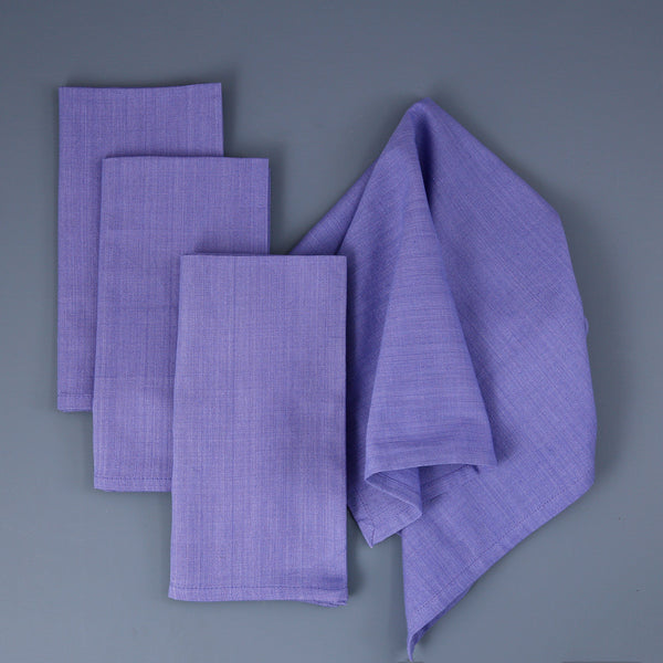 French Blue Cotton Napkins / 4pc