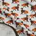 Organic Cotton Baby Swaddle Blanket / Finnegan Fox