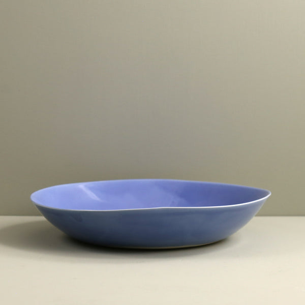 Davistudio Small Low Serving Bowl / Periwinkle