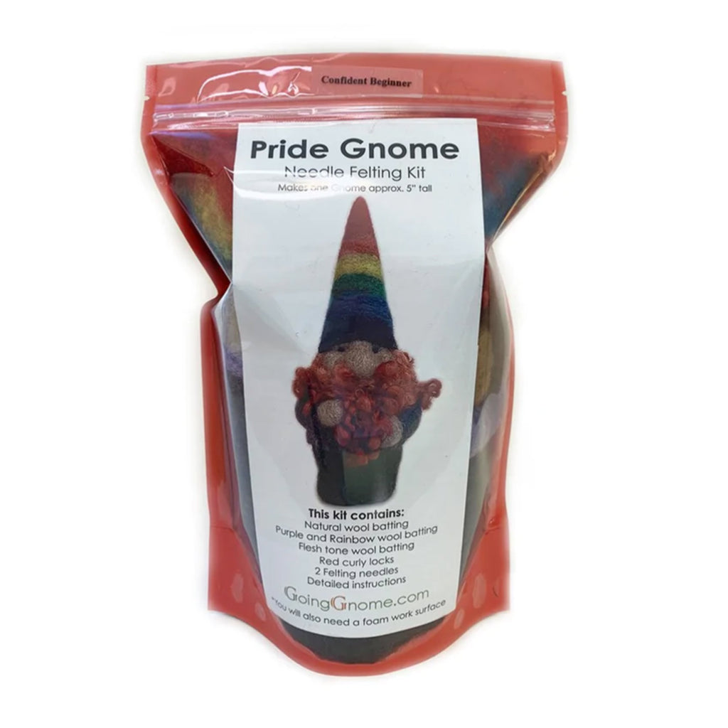 Needle Felting Kit / Pride Gnome