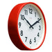 Factory Wall Clock / Red