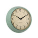 Plint Quiet Sweep Wall Clock / Leaf Green