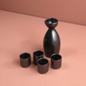 Iron Glaze Japanese Ceramic Sake Cup