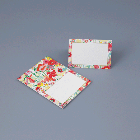 Caspari Paper Place Cards / Secret Garden