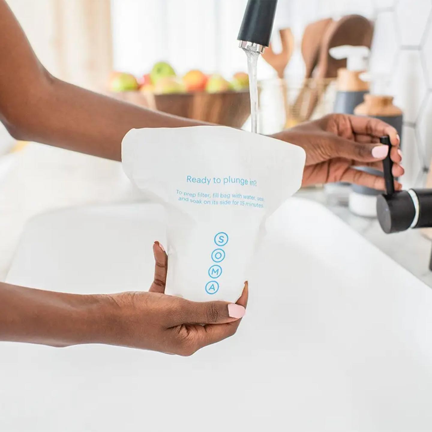 Soma Sustainable Pitcher & Plant-Based Water Filter
