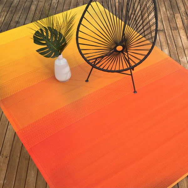 Recycled Plastic Indoor/Outdoor Rugs / Big Sur Sunset