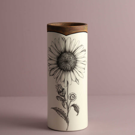 Laura Zindel Canister Vase / Small / Daisy
