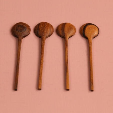 Teak Spoons / Set of 4