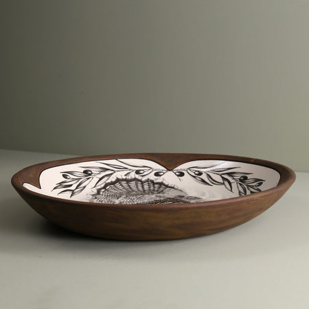 Laura Zindel Small Round Platter / Turkey