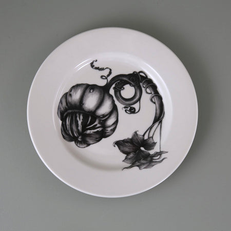 Laura Zindel Dinner Plate / Turk Gourd