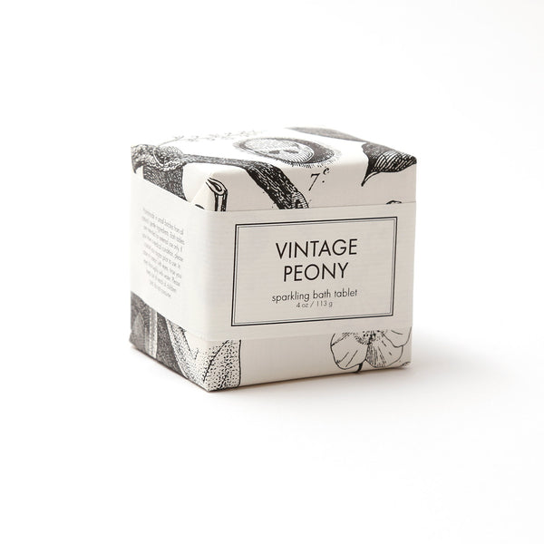 Sparkling Bath Tablet / Vintage Peony