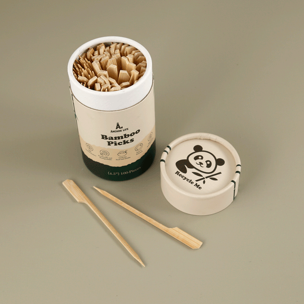 Bamboo Appetizer or Cocktail Picks / 4.5"