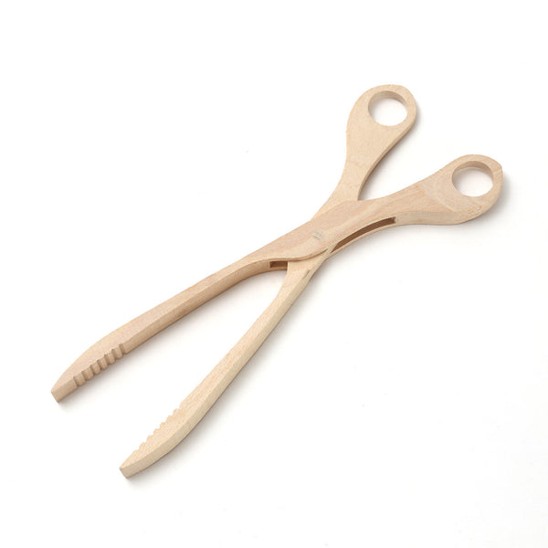 Wooden Scissor Tongs