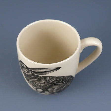 Laura Zindel Handmade Mug / Crouching Hare