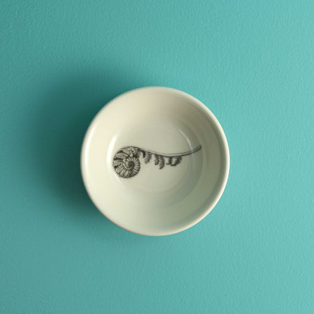 Laura Zindel Sauce Bowl / Coiled Wood Fern