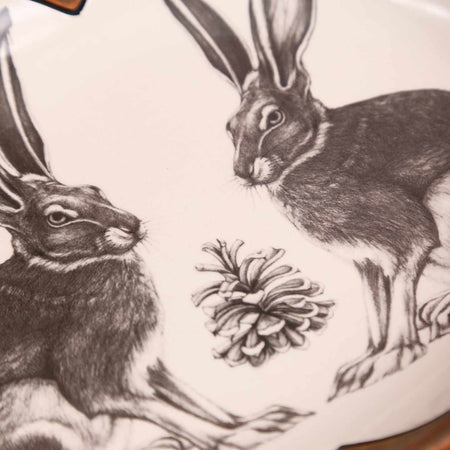 Laura Zindel Small Serving Dish / Hare